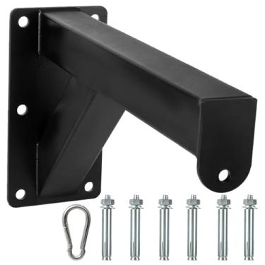 Imagem de STARVAST Suporte de parede para bolsa pesada, versão melhorada, suporte de saco de boxe, cabide de saco de pancadas resistente para academia, uso interno, boxe ao ar livre, muay thai e treinamento de