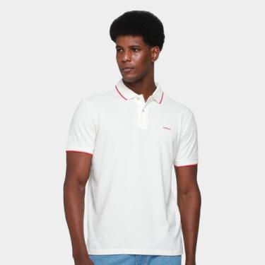 Imagem de Camisa Polo Colcci Casual Masculina, Off white, M