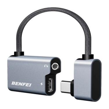 Imagem de Adaptador USB C P2 3.5mm Fone Áudio Auxiliar com Carregamento Rápido 60W PD DAC Chip para iPhone 15 Pro Max Galaxy S24 S23 iPad Pro Tipo C