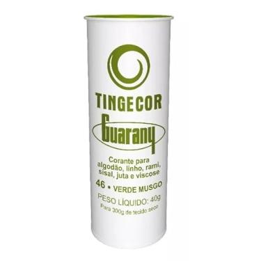 Imagem de Tinta p/Tecido Corante Tingecor Guarany Tintol Verde Musgo
