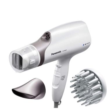 Imagem de Secador de Cabelo Profissional com 3 Velocidades e 2 Temperaturas, 110v, PANASONIC EH NA67 W, Branco