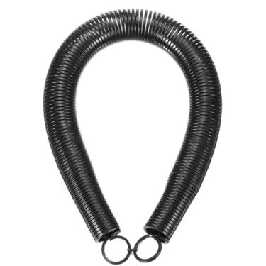 Imagem de HARFINGTON Dobrador de tubo de mola de PVC 34 mm OD 570 mm de comprimento tipo A mola de dobra de tubo para dispositivos de dobra de tubos em energia hidráulica doméstica, preto