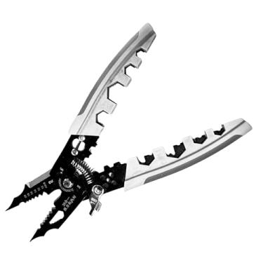 Imagem de Whtkoph Alicate Descascador de Fios, Alicate de Eletricista, Ferramenta Manual para Fiação com Confortável, Alicate de Crimpagem Ergonômico E Resistent