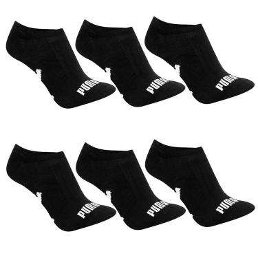 Imagem de Kit 6 Pares de Meia Puma Sapatilha Esportiva