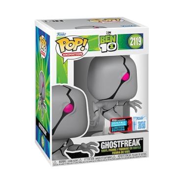 Imagem de Funko Pop! Animation Ben 10 Ghostfreak Vinyl Figure, 2025 Fall Convention Exclusive, 4.6 inches