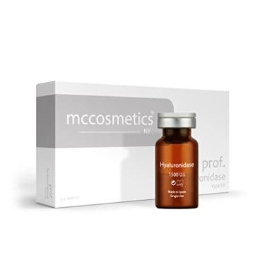 Imagem de MCCosmetics Ny, Prof. Hyaluronidase, Hialuronidase 1500 Ui, 5 Frascos De 5 Ml, Cosméticos De Grau Médico, 0,07 Fl Oz (Pacote Com 5)