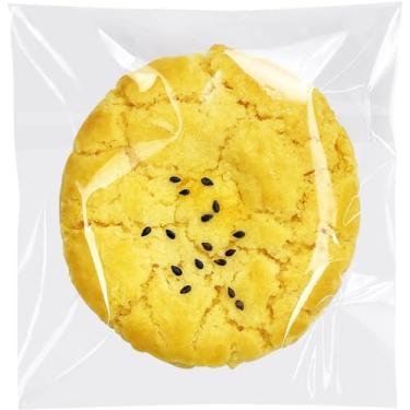 Imagem de Generic Sacos de biscoito para presentear, sacos de celofane autovedantes transparentes 10 x 10 cm, 200 peças