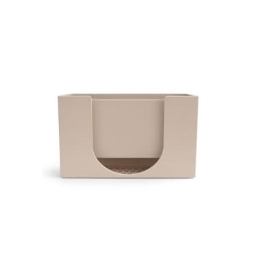 Imagem de Suporte de parede para pacotes de lenços umedecidos produzido em impressão 3D profissional BEGE