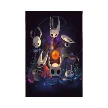 Imagem de Pôster De Jogo Hallownest Map Em Canvas HD Para Decoração De Quarto, I