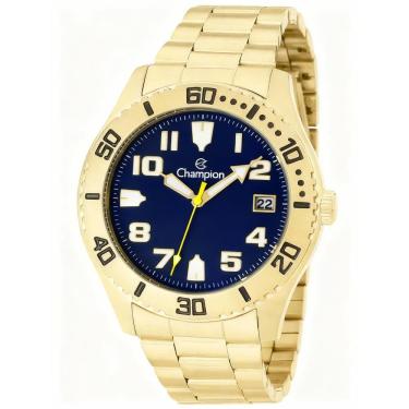 Imagem de Relógio Champion Masculino Ref: Ca31364z Casual Aço Dourado