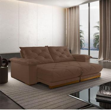 Imagem de Sofá Retrátil Marrocos 2,90m 05 Lugares Mola Ensacada Txr Cobre