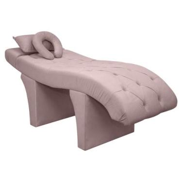 Imagem de Maca Lash Designer Cilios Luxo Estofada Estética Veludo - SOFA STORE, 