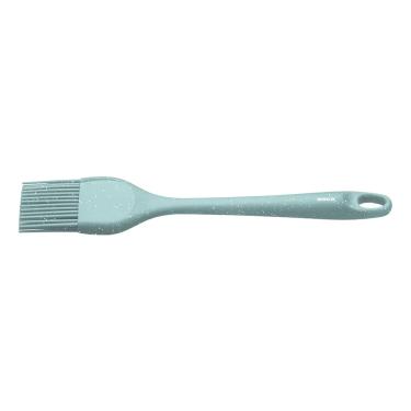 Imagem de Pincel de Silicone Brinox Flex 28cm Resiste Alta Temperatura Fácil de Lavar Verde