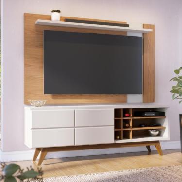 Imagem de Rack E Painel Para Tv 70 Polegadas Igor Freijo Off-white Matte