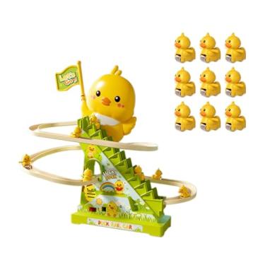 Imagem de Yunhgft Patinhos Escaladores, Brinquedos Educativos, Fáceis de Montar, Criativos com Música, Jogo de Montanha-russa para Bebês E Crianças, 9 Patos
