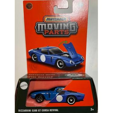 Imagem de Revival Blue Bizzarrini 5300 GT Corsa - Matchbox Moving Parts - Scala 1/64 Circa