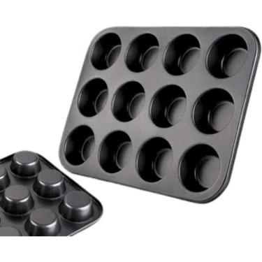 Imagem de 2X Forma Empadas Pão De Queijo Cupcake Queijadinha Antiadere