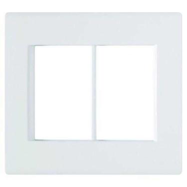 Imagem de Espelho 4x4 06 Módulos Branco - Linha Liz Tramontina