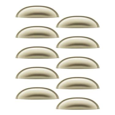 Imagem de Puxador Concha Puxador Armario Gaveta Coloni Dourado Fosco