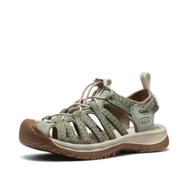 Imagem de KEEN Sandália feminina Whisper fechada durável confortável fácil de colocar aventura, Almofada de lírio, 41