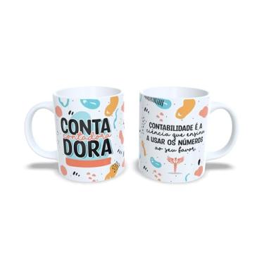 Imagem de Caneca de Cerâmica Advogado, Branca com Design Profissional, 325ml, Decorada com Frase Motivacional e Símbolos Jurídicos (17872)