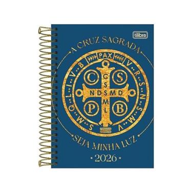 Imagem de Agenda espiral diária Bíblica 2026 - Tilibra