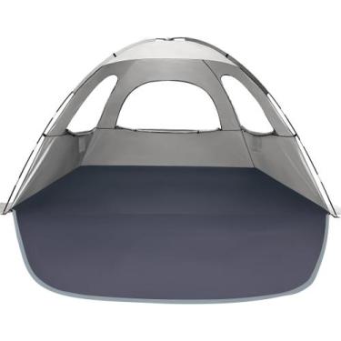 Imagem de Barraca de praia WhiteFang UPF 50+ com proteção UV para 8 pessoas