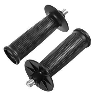 Imagem de Cabo de esmerilhadeira angular de 10 mm de diâmetro, alça lateral auxiliar para todas as marcas, rebarbadora preta de plástico e metal, design de aderência antiderrapante