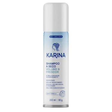Imagem de Shampoo A Seco Karina Volume E Frescor 150ml