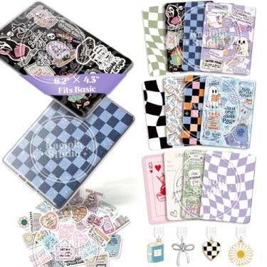 Imagem de Kaciola 12 peças de cartolina e 4 peças de pingentes para e-reader com 50 adesivos para inserção, 15,7 x 11,9 cm, acessórios de capa traseira para e-reader básico, presentes para amantes de livros
