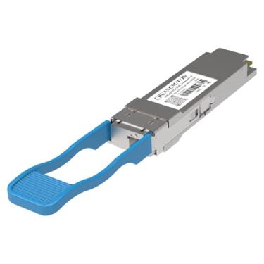 Imagem de Transceptor de fibra óptica 100G QSFP28 BIDI, Transceptor LC Simplex 30KM, TX1309/RX1304nm, EML+APD, DDM, compatível com Brocade