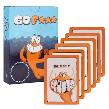 Imagem de GRBeid for Go Fucl Yourself Card Game for Adult,Hilarious Fish Card Game,Deck for 2+ Players, 2025 New Night Party Game Family Classic Interactive Fun for Adults, Gag Gift for Friends, Couples