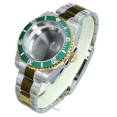 Imagem de FEIYASHI Relógio masculino Pro Sports Mergulho com caixa de 40 mm para NH35/34/36 Miyota8215 ETA2824 Movimento, Tampa inferior sólida 7, For NH35/36/34/38 4R36 Movement, Caixa de relógio de luxo