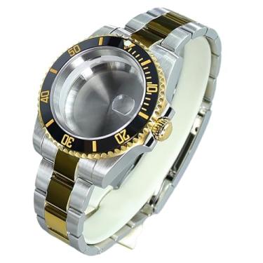 Imagem de FEIYASHI Relógio masculino Pro Sports Mergulho com caixa de 40 mm para NH35/34/36 Miyota8215 ETA2824 Movimento, Tampa inferior sólida 1, For Miyota8215 8205 Movement, Caixa de relógio de luxo