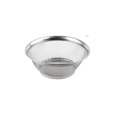 Imagem de Cesta em Aço Inox Premium, 25cm de Diâmetro, Vazada para Frutas, Pães, Legumes, Verduras, Snacks, Design Moderno, Resistente à Corrosão, Fácil de Limpar