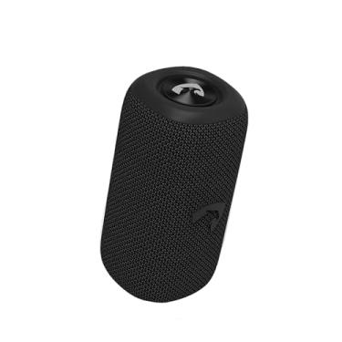 Imagem de AMET Caixa de Som Bluetooth Opus Portatil 10W, Bateria 7h, À prova d'água IPX6, Som Potente e Cristalino, Entrada AUX P2, Tecnologia Wave X, TWS, Bluetooth 5.3, Com Alça, Sem fio, Preta