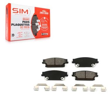 Imagem de Pastilhas de freio a disco traseiro SIM-1020 para Cadillac SRX STS CTS