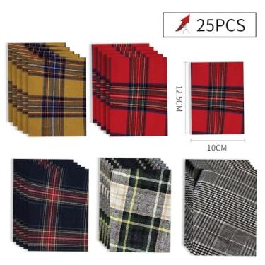 Imagem de Premium Denim Parches de Ferro para Calças Jeans Kit Reparo Algodão Sem Costura 25 Peças Assortidas Decoração Fácil Apli