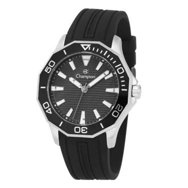 Imagem de Relógio Champion Masculino Ref: Ch30313t Esportivo Prateado