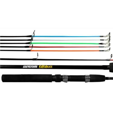 Imagem de Vara Fibra Vidro Kara Black 1652 Pesca 1,65m x 2 Partes Maciça - Albatroz