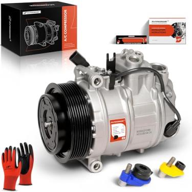 Imagem de A-Premium Compressor De Ar Condicionado Com Embreagem Compatível Porsche Panamera 2010-2016, 3,0 L 3,6 4,8
