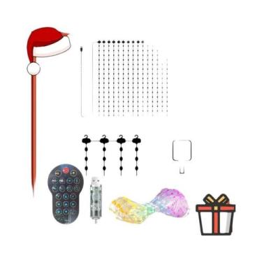 Imagem de Luzes De Cortina LED RGB 400-1600 Controle Inteligente Por Aplicativo 