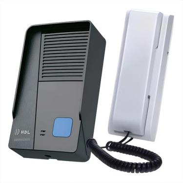 Imagem de Kit Interfone Porteiro Eletrônico Residencial 500m Bivolt HDL