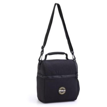 Imagem de Lancheira Térmica Masculina Juvenil Shock - Seanite, Preto