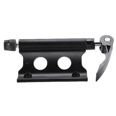 Imagem de Cryfokt Suporte para Garfo de Liberação Rápida para Bicicleta, Portabilidade Compacta para Fixação e Desconexão Conveniente da Bicicleta Em Racks de Teto de Carro, SUVs, Material de Liga de Alumínio