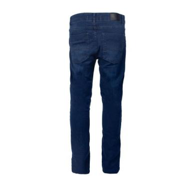 Imagem de Calça Jeans Masculina Ice Jeans Reta Lavagem Escura, Azul escuro, 42