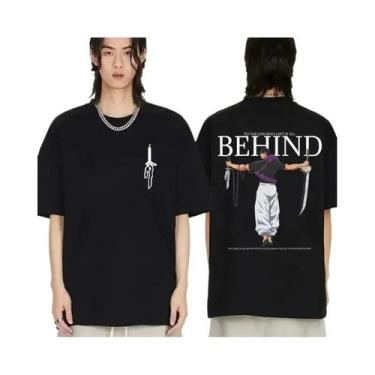 Imagem de Camiseta Gráfica Unissex Jujutsu Kaisen Fushiguro Toji Harajuku Y2k Ca