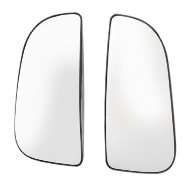 Imagem de Sonew Segurança Aprimorada, Vidro de Espelho Inferior 68067731AA, Substituição de Vidro de Espelho de Reboque Convexo Clarity para Caminhão 1500, 2500, 3500, 4500, 5500 Com Espelhos