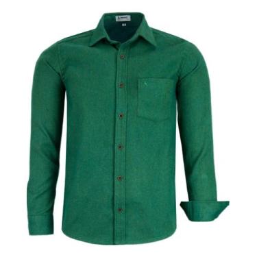 Imagem de Camisa Social Ml Comfort Com Bolso Passa Fácil Viscose 1786 - Amil, Mi