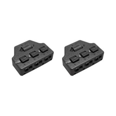 Imagem de Conector Paralelo De 3/6 Portas Para Layout De Trem Ferroviário, Termi